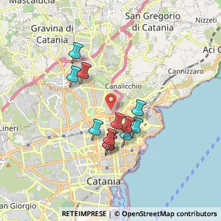 Mappa Via Caneva Carlo, 95125 Catania CT, Italia (1.7125)
