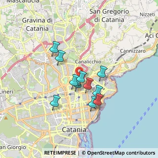 Mappa Via Caneva Carlo, 95125 Catania CT, Italia (1.50182)