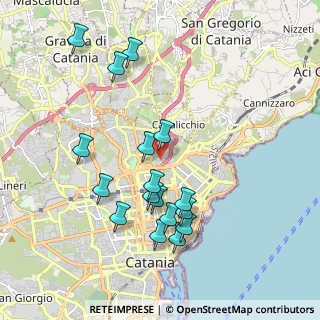Mappa Via Caneva Carlo, 95126 Catania CT, Italia (2.19)