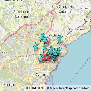 Mappa Via Caneva Carlo, 95126 Catania CT, Italia (1.5085)