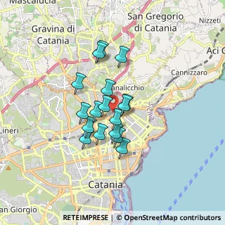 Mappa Via Caneva Carlo, 95125 Catania CT, Italia (1.39353)