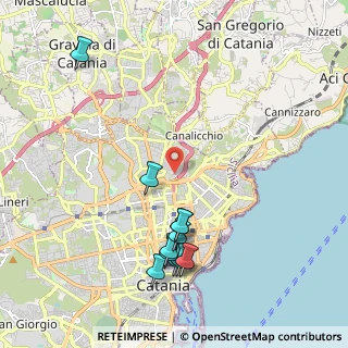 Mappa Via Caneva Carlo, 95125 Catania CT, Italia (2.56455)