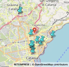 Mappa Via Caneva Carlo, 95125 Catania CT, Italia (2.05727)