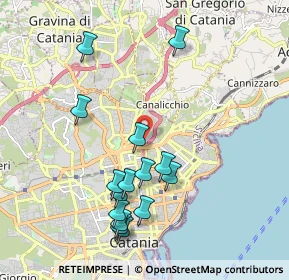 Mappa Via Caneva Carlo, 95125 Catania CT, Italia (2.29933)