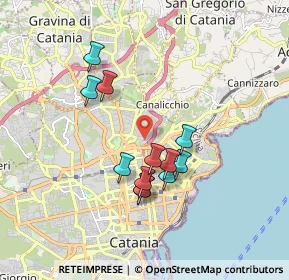 Mappa Via Caneva Carlo, 95126 Catania CT, Italia (1.7125)