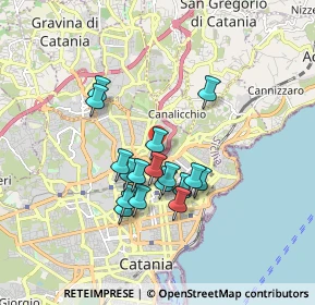 Mappa Via Caneva Carlo, 95126 Catania CT, Italia (1.59882)