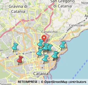 Mappa Via Caneva Carlo, 95125 Catania CT, Italia (1.86909)
