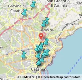 Mappa Via Caneva Carlo, 95125 Catania CT, Italia (2.11733)