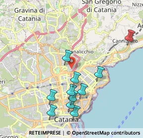 Mappa Via Caneva Carlo, 95126 Catania CT, Italia (2.27727)