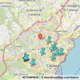 Mappa Policlinico, 95125 Catania CT, Italia (2.68333)
