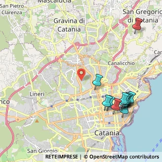 Mappa Policlinico, 95125 Catania CT, Italia (2.86833)