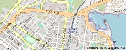 Mappa Catania