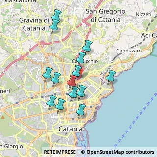 Mappa Viale Mediterraneo, 95126 Catania CT, Italia (1.89071)