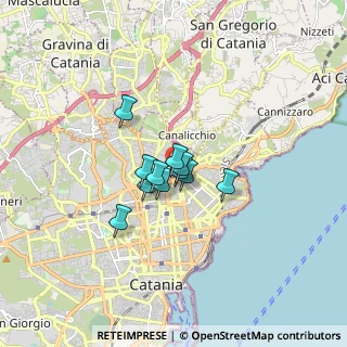 Mappa Viale Mediterraneo, 95126 Catania CT, Italia (1.03909)