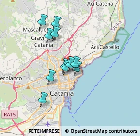 Mappa Via Antonio Cagnoni, 95126 Catania CT, Italia (3.06091)