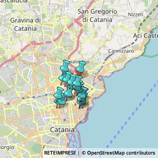 Mappa Via Antonio Cagnoni, 95126 Catania CT, Italia (1.385)
