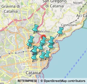 Mappa Via Antonio Cagnoni, 95126 Catania CT, Italia (1.46)