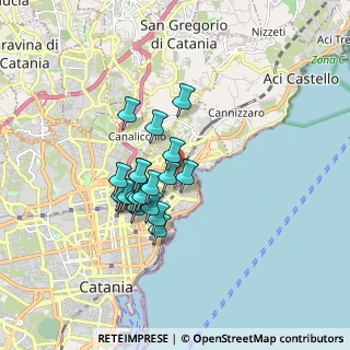 Mappa Via Ottavio Profeta, 95126 Catania CT, Italia (1.447)