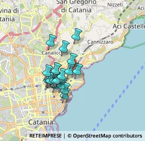 Mappa Via Antonio Prestinenza, 95126 Catania CT, Italia (1.447)