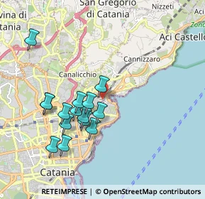 Mappa Via Antonio Prestinenza, 95126 Catania CT, Italia (1.99733)