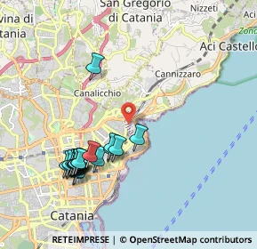 Mappa Via Antonio Prestinenza, 95126 Catania CT, Italia (2.322)