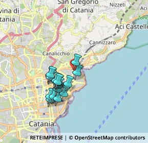 Mappa Via Antonio Prestinenza, 95126 Catania CT, Italia (1.67813)