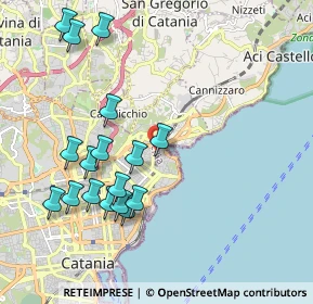 Mappa Via Antonio Prestinenza, 95126 Catania CT, Italia (2.38706)