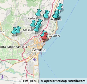 Mappa Via Antonio Prestinenza, 95126 Catania CT, Italia (7.9525)