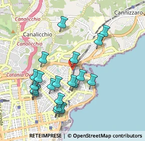 Mappa Via Antonio Prestinenza, 95126 Catania CT, Italia (1.0695)