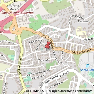 Mappa Via Vigevano, 4, 95123 Catania, Catania (Sicilia)