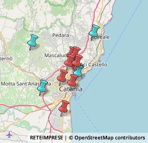 Mappa Via Novaluce, 95030 Tremestieri etneo CT, Italia (5.36455)