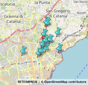 Mappa Via Novaluce, 95030 Tremestieri etneo CT, Italia (1.2225)