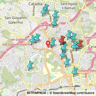 Mappa Via Carrubella, 95125 Catania CT, Italia (1.122)