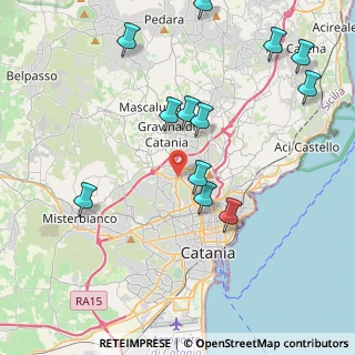 Mappa Via Carrubella, 95125 Catania CT, Italia (5.1075)