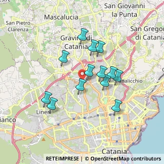 Mappa Via Carrubella, 95030 Gravina di Catania CT, Italia (1.71154)