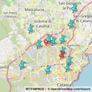 Mappa Via Carrubella, 95030 Gravina di Catania CT, Italia (2.34)