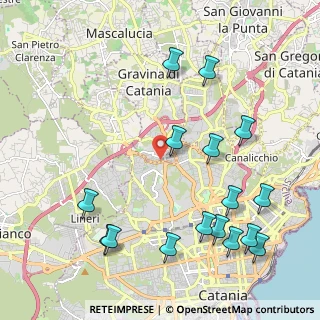 Mappa Via Carrubella, 95030 Gravina di Catania CT, Italia (2.8575)