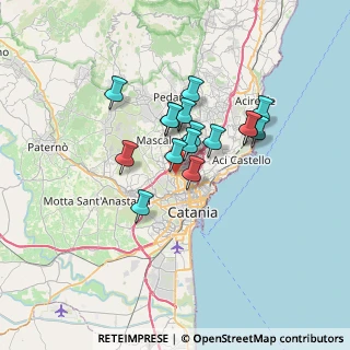 Mappa Via Carrubella, 95030 Gravina di Catania CT, Italia (5.66)