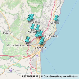 Mappa Via Pietro Novelli, 95125 Catania CT, Italia (6.05083)