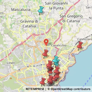 Mappa Via Pietro Novelli, 95125 Catania CT, Italia (3.28176)