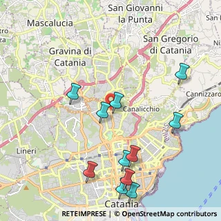 Mappa Via Pietro Novelli, 95125 Catania CT, Italia (2.65818)