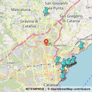 Mappa Via Pietro Novelli, 95125 Catania CT, Italia (3.24545)