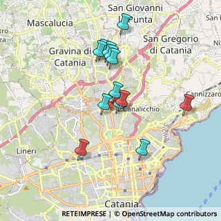 Mappa Via Pietro Novelli, 95125 Catania CT, Italia (1.79692)
