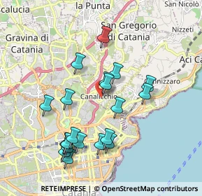 Mappa Via Novaluce, 95030 Catania CT, Italia (2.103)