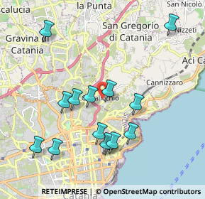 Mappa Via Novaluce, 95030 Catania CT, Italia (2.26571)