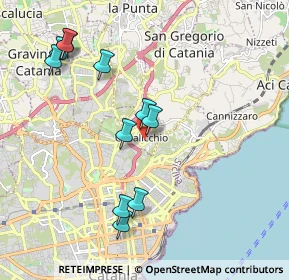 Mappa Via Novaluce, 95030 Catania CT, Italia (2.33818)