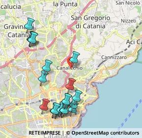 Mappa Via Novaluce, 95030 Catania CT, Italia (2.64)