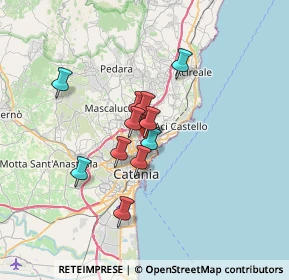 Mappa Via Novaluce, 95030 Catania CT, Italia (5.42455)
