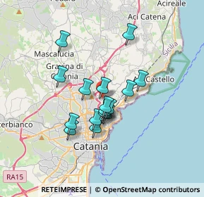 Mappa Via Novaluce, 95030 Catania CT, Italia (2.93313)