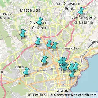 Mappa Via Vitaliti, 95125 Catania CT, Italia (2.43471)